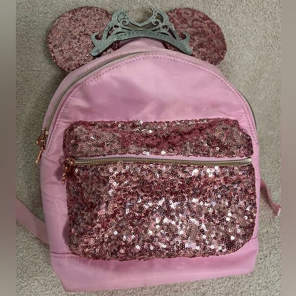 Disney Other - RARE Disney Cruise Line DCL Bibbidi Bobbidi Boutique Backpack Pink